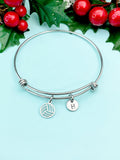 Silver or Gold Water Polo Charm Bracelet, N5801W