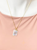 Gold Playing Card Necklace • King of Heart Pendant Jewelry, N6686K