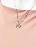 Silver Cactus Necklace • Mini Cacti Pendant • Dainty Floral Jewelry for Women, N5595S