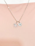 Hibiscus Flower Necklace • Gold or Silver Floral Pendant • Dainty Jewelry for Women, N6690