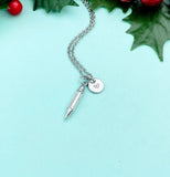 Pencil Charm Necklace – Dainty Pencil Pendant for Teachers, Writers, Students & Creative Souls, N1095