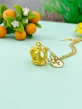 Gold Crown Charm Necklace • Dainty Royal Pendant • Minimalist Queen Jewelry, N6699