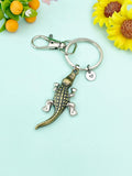 Alligator Charm Keychain • Large Crocodile Pendant • Animal Accessory, N6704