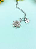 Silver Lotus Charm Necklace • Dainty Bloom Pendant • Minimalist Spiritual Jewelry, N6708