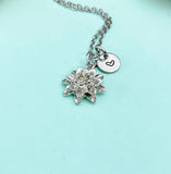 Silver Lotus Charm Necklace • Dainty Bloom Pendant • Minimalist Spiritual Jewelry, N6708