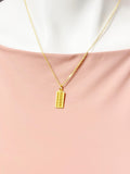 Gold Abacus Necklace Birthday Gifts, N5196A