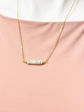 Amazonite Necklace, Natural Flower Amazonite Gemstone Jewelry, N6356N