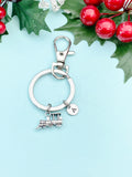 Train Locomotive Steam Engine Train Charm Keychain, Streamliner, Personalized Gift, N2206A