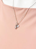 Tiny Duckling Duck Charm Necklace, N6449