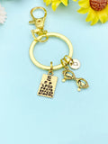 Optometrist Keychain, Vision Care Ophthalmologist Gifts, Eye Chart, Eyeglasses, Personalized Gift, N4603K