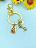Optometrist Keychain, Vision Care Ophthalmologist Gifts, Eye Chart, Eyeglasses, Personalized Gift, N4603K