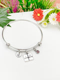 Personalized Book Lover Bracelet, N714