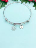 Silver or Gold Water Polo Charm Bracelet, N5801W