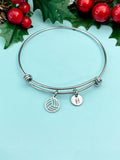 Silver or Gold Water Polo Charm Bracelet, N5801W