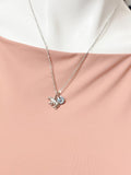 Silver Polar Bear Charm Necklace, N6679S