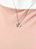 Silver Cactus Necklace • Mini Cacti Pendant • Dainty Floral Jewelry for Women, N5595S