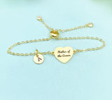 Mother of the Groom Bracelet • Elegant Wedding Jewelry Gift for Mom, D611