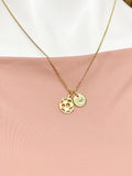 Soccer Necklace • Gold or Silver Soccer Ball Pendant • Sports Jewelry for Soccer Player, N6688