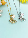 Gold or Silver Goldfish Charm Necklace • Dainty Fish Pendant • Ocean Lover Gift, N6727