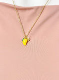 Gold Mango Charm Necklace for Women, N6736