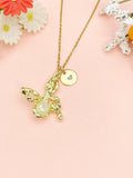 Gold Butterfly Charm Necklace for Women, N6751