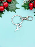 Running Athlete Charm Keychain – Strength, Progress & Dedication, N6499K