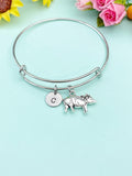 Silver Pig Charm Bracelet, N5424