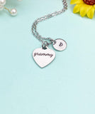 Grammy Necklace Stainless Steel Jewelry, Gifts for Grammy, D112