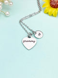 Grammy Necklace Stainless Steel Jewelry, Gifts for Grammy, D112