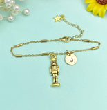 Soldier Nutcracker Christmas Ballet Charm Bracelet, N950A