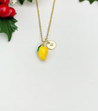 Gold Mango Charm Necklace for Women, N6736