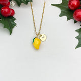 Gold Mango Charm Necklace for Women, N6736