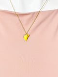 Gold Mango Charm Necklace for Women, N6736
