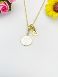 18K Gold Plated Cross Necklace with Cubic Zirconia Bail – Faith Gift Jewelry, N6803