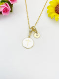 18K Gold Plated Cross Necklace with Cubic Zirconia Bail – Faith Gift Jewelry, N6803