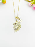 Gold Horse Cubic Zirconia Pendant Necklace – Equestrian Gift Jewelry, N6817