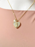 Gold Virgin Mary Lady of Guadalupe Cubic Zirconia Locket Necklace – Faith Gift Jewelry, N6865