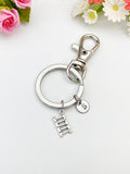 Ladder Charm Keychain – Symbolic Jewelry for Builders & Firefighters, N6483B