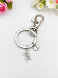 Ladder Charm Keychain – Symbolic Jewelry for Builders & Firefighters, N6483B