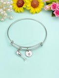 Champagne Glass Goblet Wine Cup Charm Bracelet, N5130