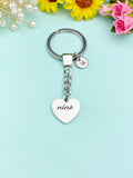 Nino Keychain Heart, Father's Day Gifts, Gifts for Grandfather, D096