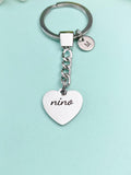 Nino Keychain Heart, Father's Day Gifts, Gifts for Grandfather, D096