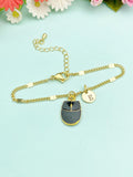 Gold Computer Mouse Charm Bracelet, PC Laptop Charm, Programmer Gift, N857