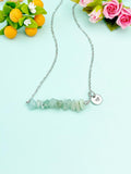 Silver Amazonite Necklace, N6125S