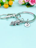 Silver Mouse Charm Keychain – Animal Lover Gift