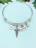 Doctor Briefcase Medical Caduceus Bracelet – Healthcare Professional Gift Jewelry, N4965