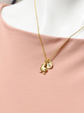 Gold Cute Duckling Duck Charm Necklace – Dainty Animal Lover Gift Jewelry, N5970