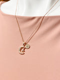 Rose Gold Moon Star Necklace – Celestial Charm Jewelry