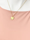Titi Heart Charm Necklace – Dainty Heart Pendant Gift Jewelry, D533
