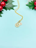 Peace Charm Gold Necklace, N4505